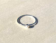 Load image into Gallery viewer, TINY PEARL RING
