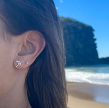 Load image into Gallery viewer, Half Moon Earrings
