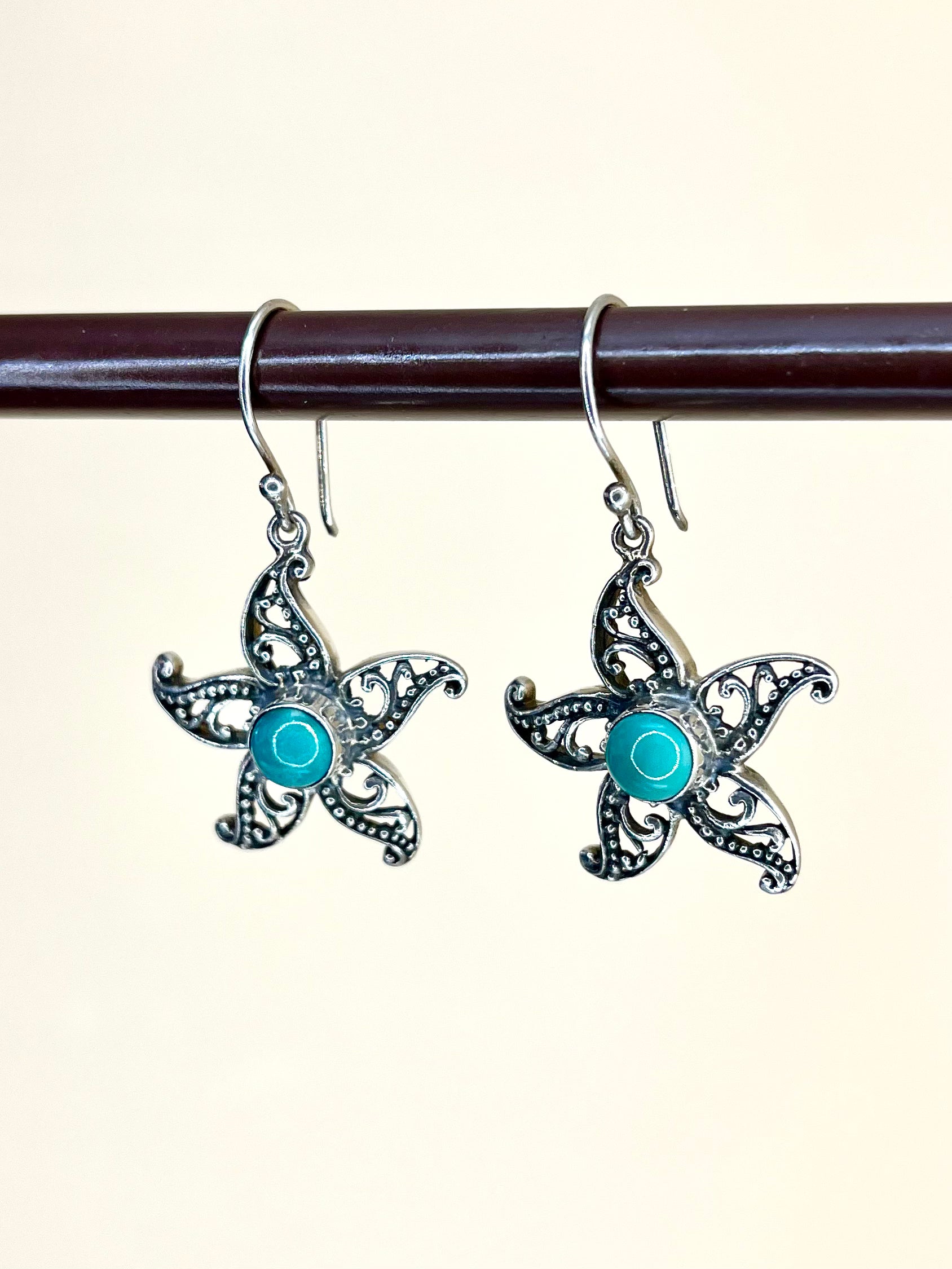 【STAR JEWELRY】K10 リング ARQUISE TURQUOISE Adjustable Star Shaped Turquoise Ring – Hawkes and Co