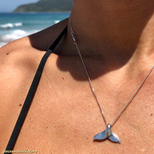 Load image into Gallery viewer, OCEAN WHALE TAIL PENDANT
