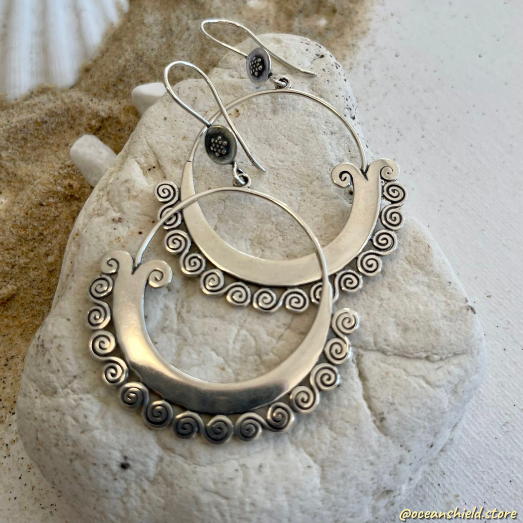 BOHO ROUND EARRINGS