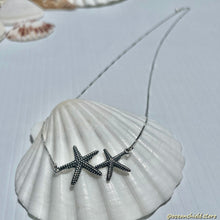 Load image into Gallery viewer, TWO STARS NECKLACE
